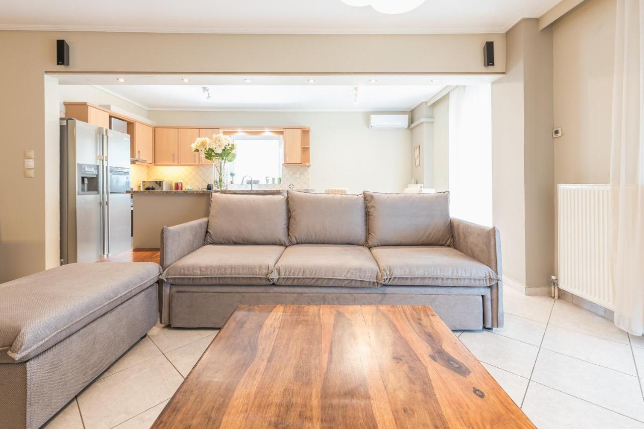 Luxury And Spacious Apt For 6 Guests Athen Exterior foto