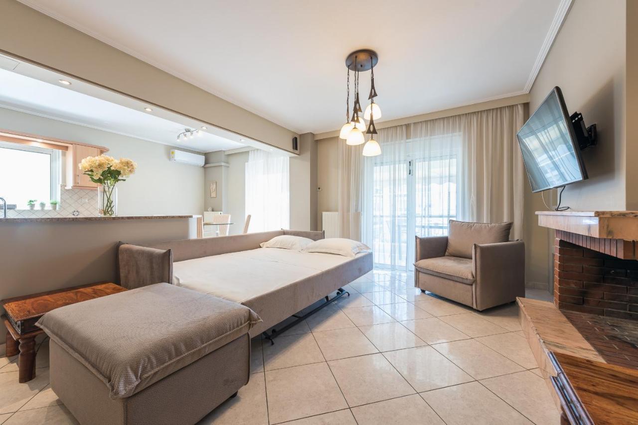 Luxury And Spacious Apt For 6 Guests Athen Exterior foto