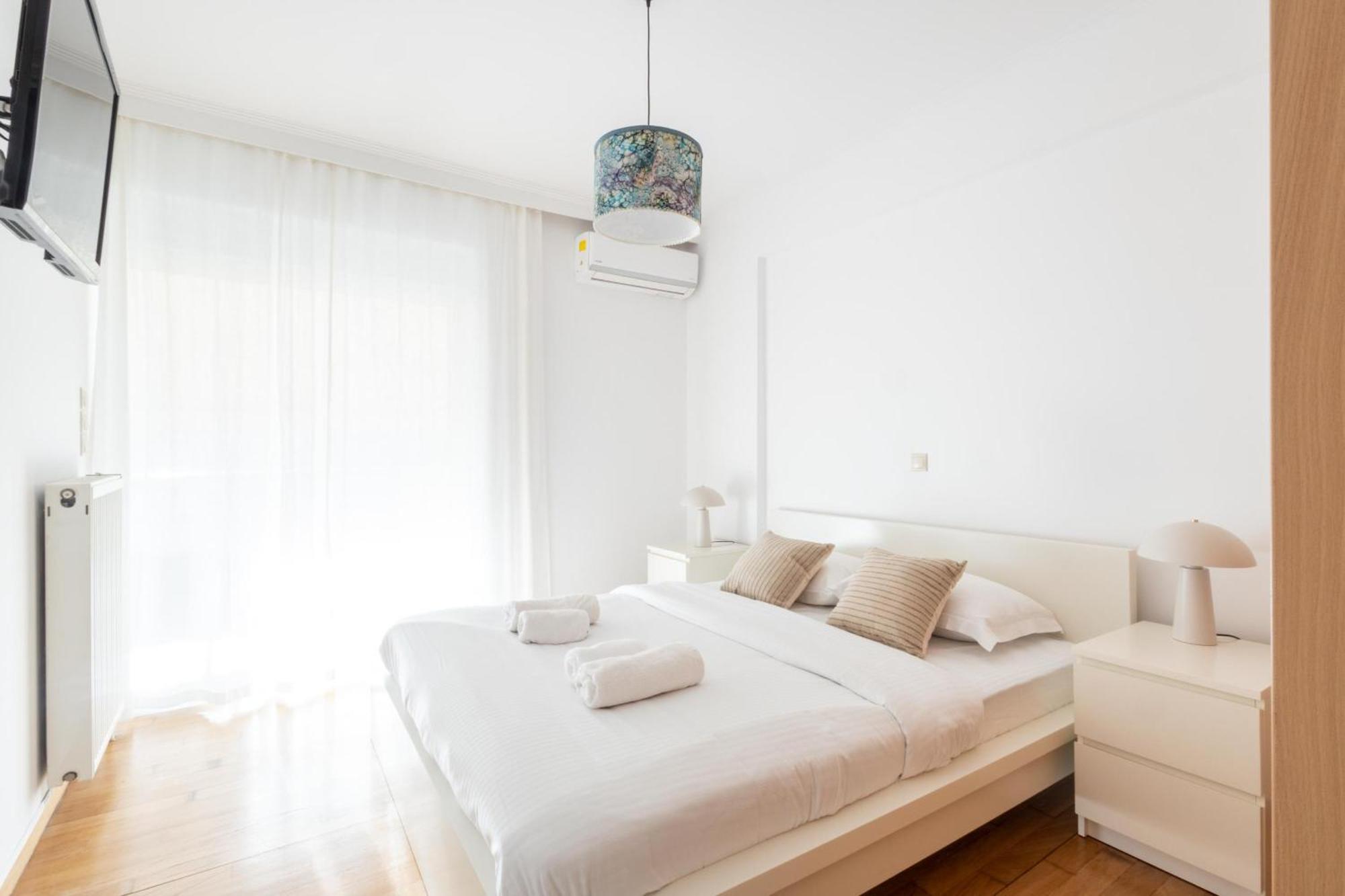 Luxury And Spacious Apt For 6 Guests Athen Exterior foto