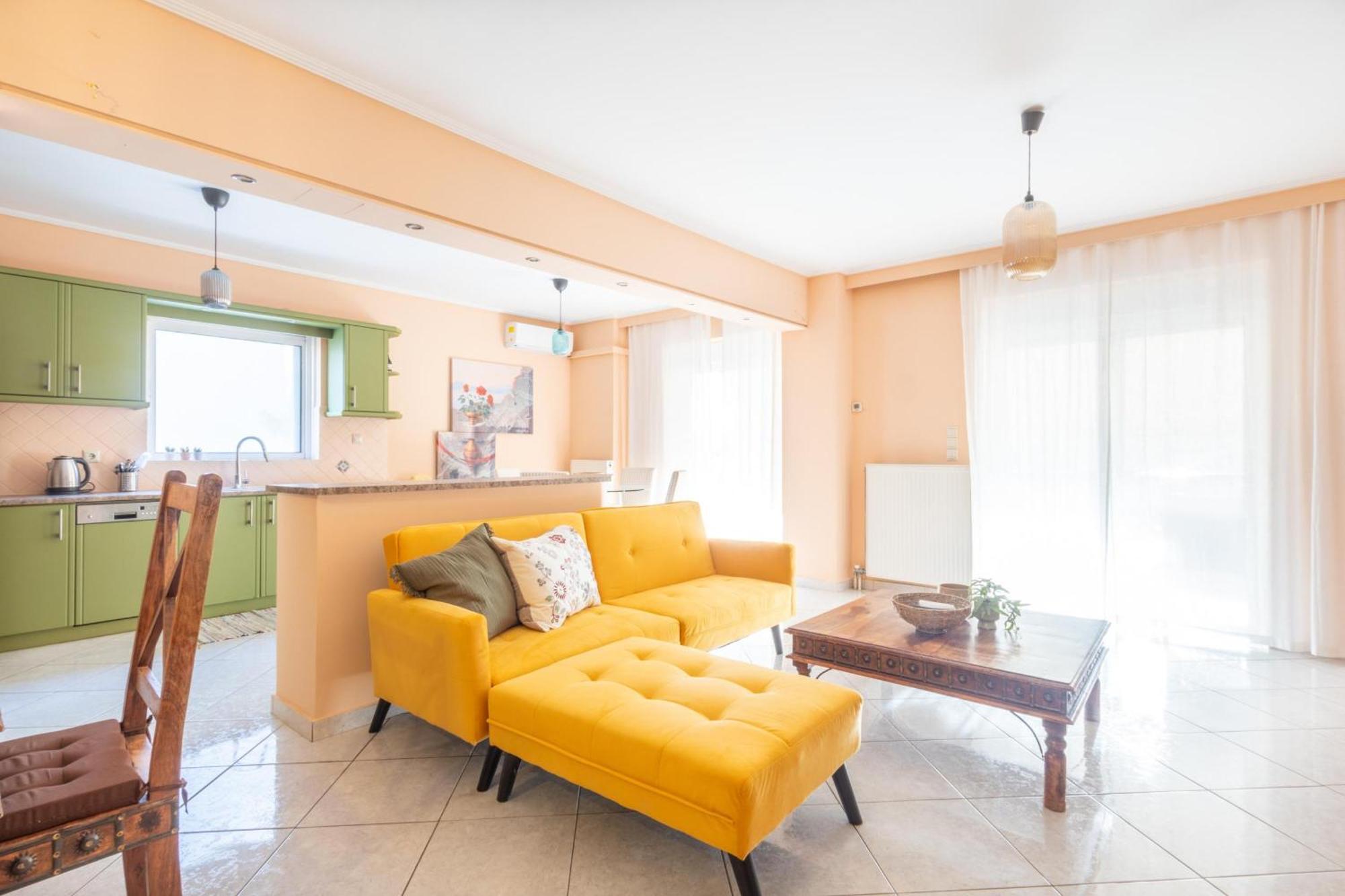 Luxury And Spacious Apt For 6 Guests Athen Exterior foto